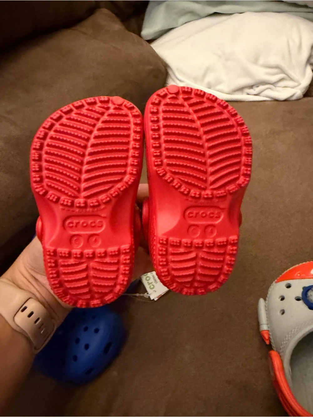 Set of 4 Toddler Crocs size C4